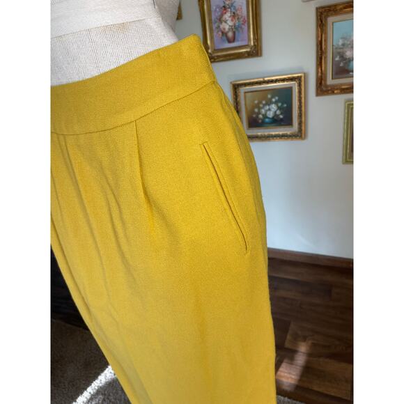 noviello bloom suits vintage yellow saks fifth avenue size 6 union made wool - Picture 12 of 16